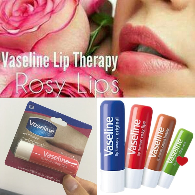 Petroleum Jelly Lipbalm Essentail Nourish Organic Vaseline Lip Balm Makeup Lipstick Moisturizer Hydrating Nutritious Lips Care