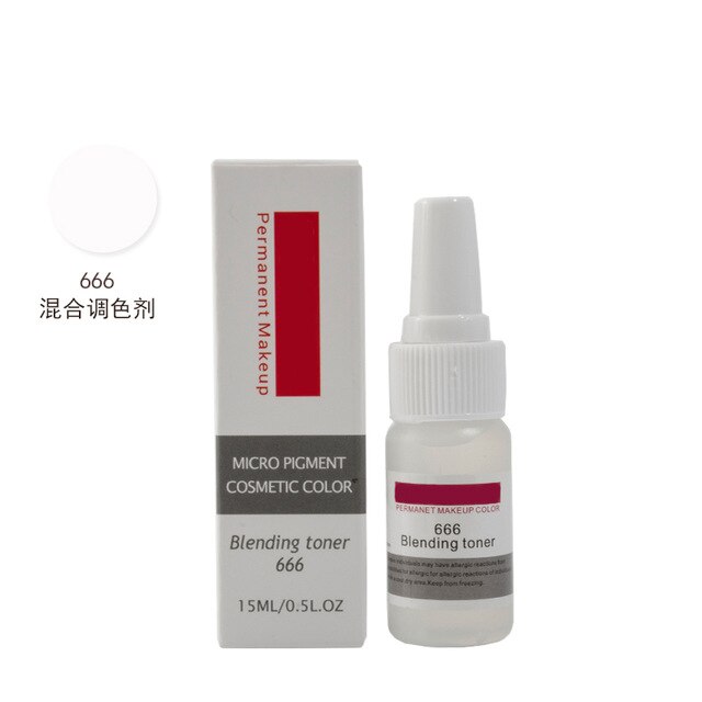 Original Permanent Makeup Eyebrow pure organic liquid pigment ink, 1/2Oz (15ml) for eyebrow PMU