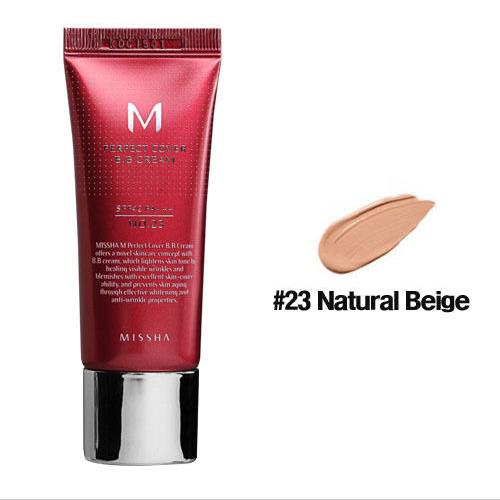 MISSHA M Perfect Cover BB Cream SPF42 #21 #23 Whitening BB CC Creams Nude Makeup Concealer Isolation Foundation Moisturizing